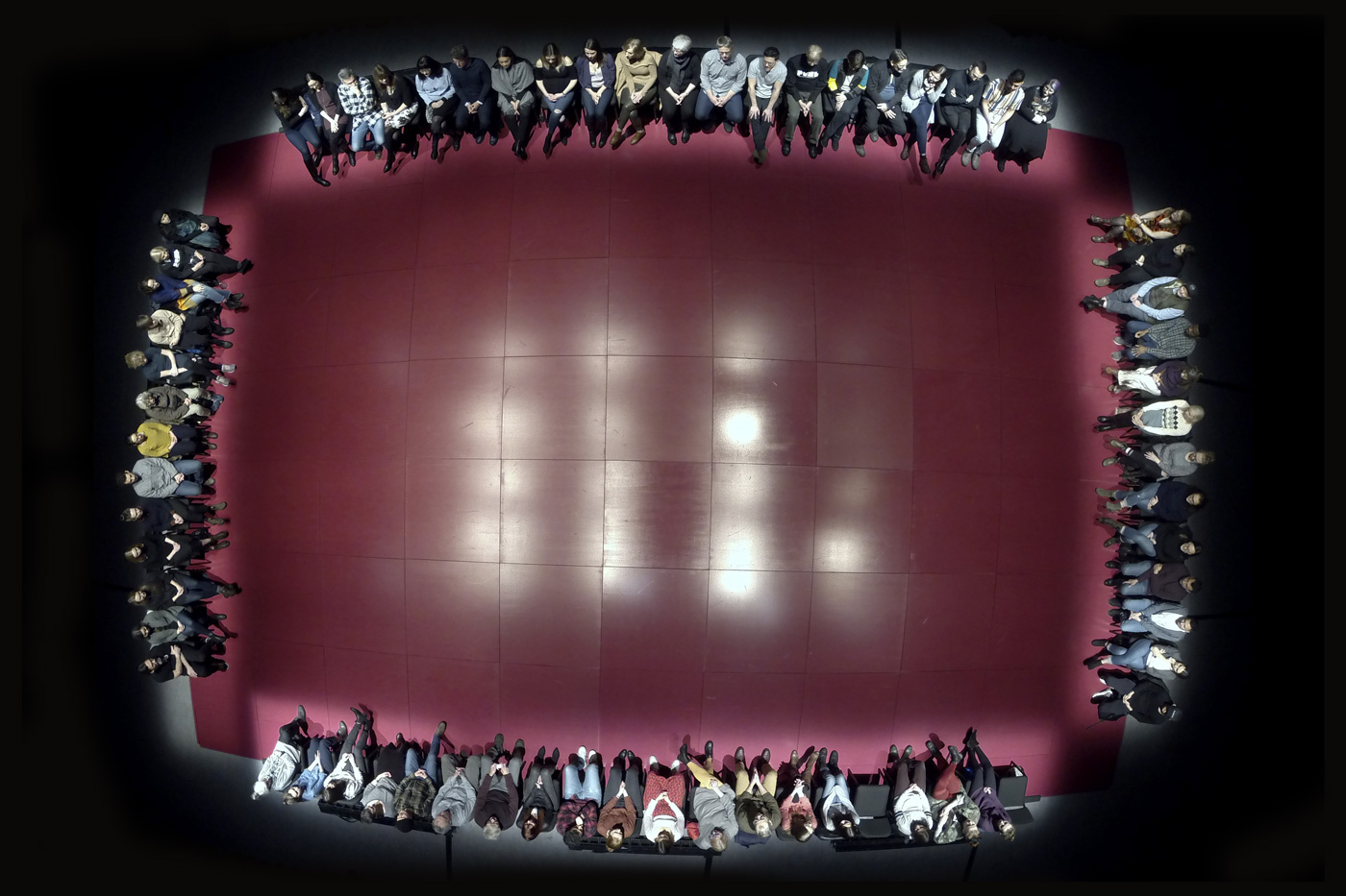 Photograph of The Fever (2017), created by 600 Highwaymen, January 2020.